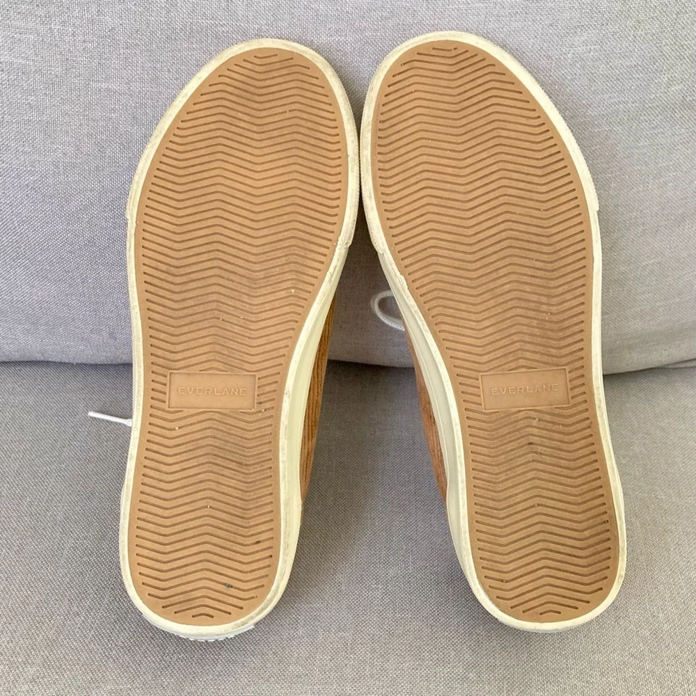 Everlane Corduroy | The Forever Sneakers | Cognac Brown Womans 8 | Mens 6.5